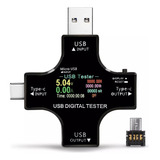 Probador Medidor Tester Usb De Voltaje Y Amperaje En Celular