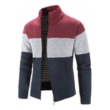 . Regalo Ropa De Hombre Casual Cardigan Suéter Con