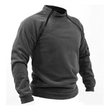 Suéter Táctico Cálido De Polar Para Hombre De Otoño/invierno