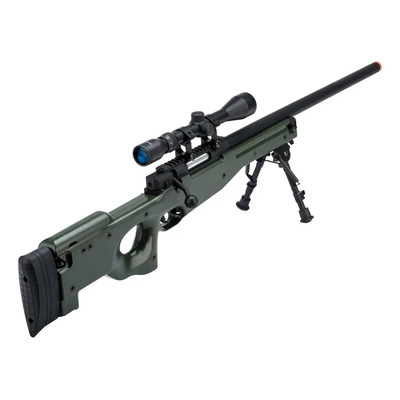 Rifle Airsoft M96 Bbs 6mm Verde Od Cerrojo Mira Bipoide Xtp Verde Od 6 Mm | Envío gratis