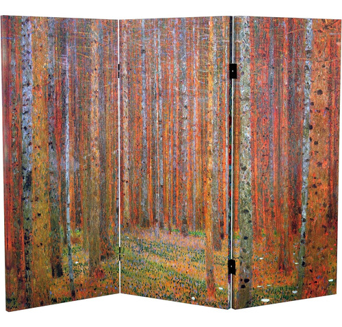 Works Of Klimt - Divisor De Habitación De Doble Cara - Tanne