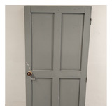 Puerta Madera - Gris - 1.87 X 85.5            