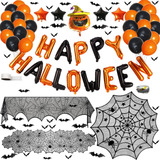 Juego De 73 Decoraciones De Halloween Para Interiores, Bufan