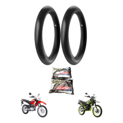 Par De Camaras 110\u002F90-17+90\u002F90-19 Xr150 Xr150l Xr190l Dm150 | Envío gratis