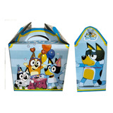 Perros Bluey Bingo Bandit Paq 30 Dulceros Cajitas Bolo Feliz