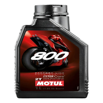 Aceite De Motor 100% Sintético Motul 800 Factory Racing 2t | Envío gratis