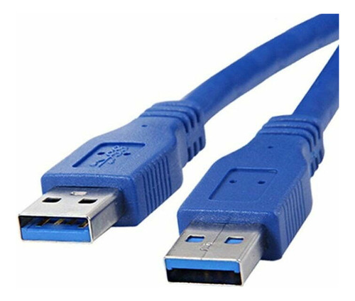 Lote 7 Cable Usb 3.0 Macho A Macho 60 Cm Pc Notebook