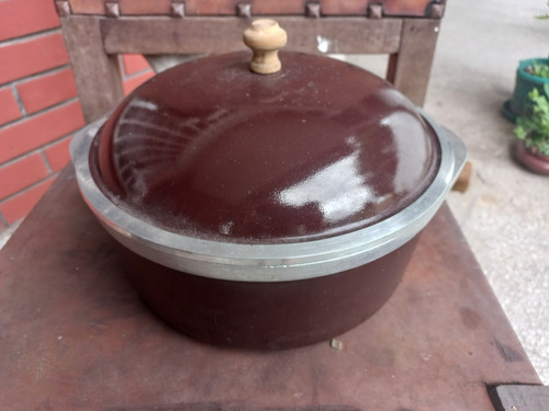 Cacerola Olla Essen Original 26 Cm Tapa 6l Impecab Once