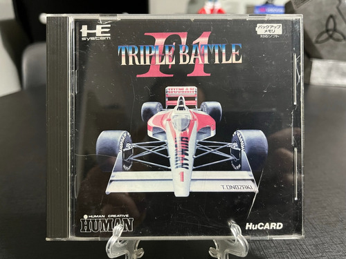 Jogo F1 Triple Battle Pc Engine Hucard Original Pce