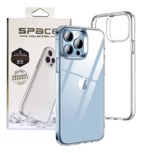 Capa Capinha Clear Case Space P/ iPhone 13 13 Pro 13 Pro Max