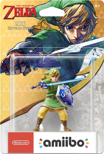 Amiibo Link Skyward Sword Zelda Para Nintendo Switch Nuevo
