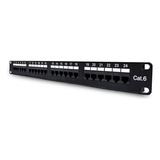 Patch Panel 24 Puertos Utp Cat 6