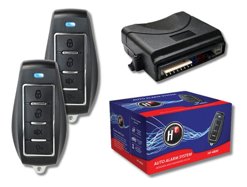 Alarma De Seguridad Universal Auto Camioneta  2 Controles Hf