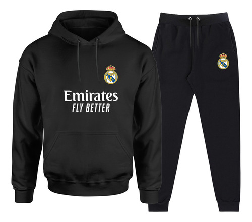 Conjunto Real Madrid Blusa E Calça Moda Unissex