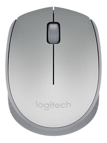 Mouse Inalámbrico Logitech  M170 Plateado