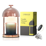 El Moonlight Lampara Electrica Calentadora De Velas Con Temp