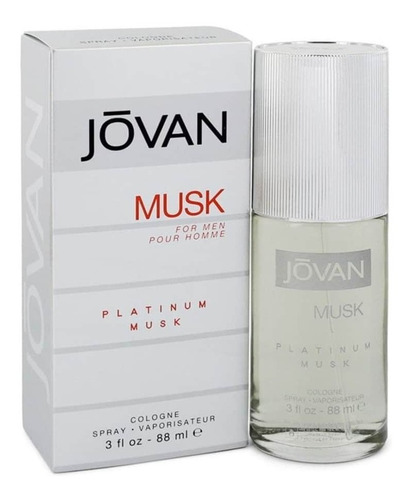 Jovan Platinum Musk Cologne 88 Ml Hombre