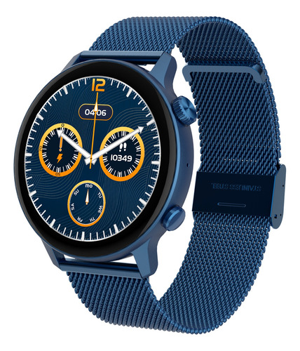 Smartwatch Quantum Q9 Azul - X View Podómetro Oxigeno Sueño 