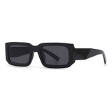 Lentes Gafas Sol Aesthetic Rectangulares Fashion Tendencia