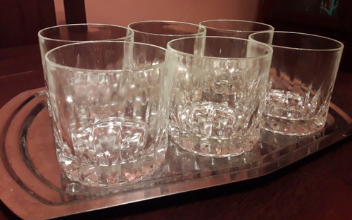 Set De 6 Vasos De Whisky Labrados