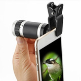 Monocular  8 X  Para Celular Con Clip Eventos, Futbol, 