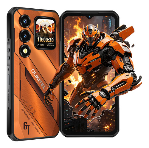 Smartphone Oukitel Wp66 5g, 36gb Ram, 512gb Rom, Cámara 108mp, Pantalla 6.6 120hz, Batería 11,000mah, Mediatek Dimensity 7025, 1.81