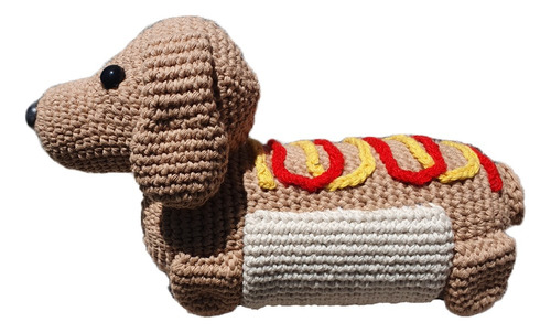 Perro Salchicha Gordo Bachicha | Amigurumi