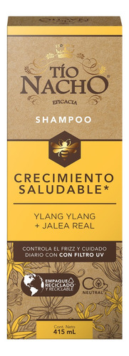 Tio Nacho Crecimiento Saludable Shampoo 415ml