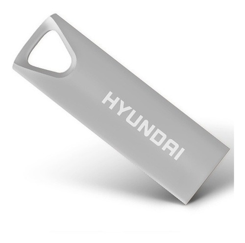 Memoria Usb Hyundai Bravo Deluxe 16gb - Usb 2.0 - Plata /vc