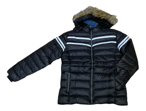 Campera Inflable Hombre Super Abrigada Con Capucha Oferta