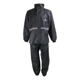 Impermeable 2 Piezas Negro Set