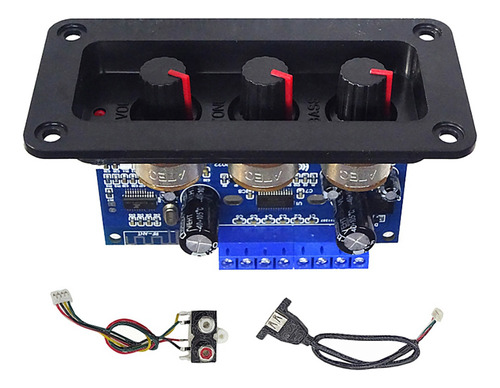 Placa Amplificadora Digital De 2x 2.1 Canais 2x25w+50w Bt5.0