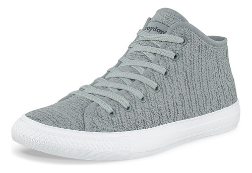 Botines Tadda Alto Gris Para Mujer Croydon