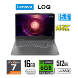 Laptop Lenovo Loq 15aph8 Ryzen 7 7840hs 16gb, 512gb Rtx 4050
