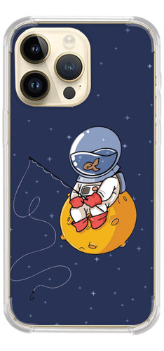 Capinha Compativel Modelos iPhone Peixe Astronauta 2682