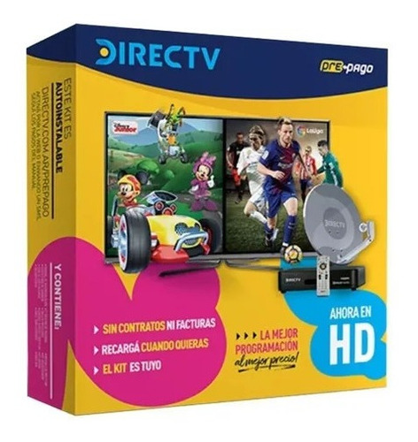 Kit Pre Pago Directv Hd Nuevo  Oferta  