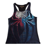 Camiseta Olímpica Gym Fitness Box Araña Spidervenom