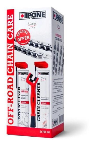 Aceite X-trem Chain Off Road Limpia Cadena Cepillo Ipone