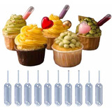 Pipetas Cuentagota Gotero Relleno Cupcake Resina Uñas X10