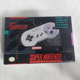 Controle De Super Nintendo Na Caixa