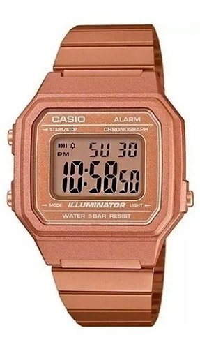 Reloj Mujer Casio B650wc Rose Gold Retro / Lhua Store