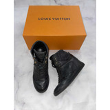 Tenis Louis Vuitton De Bota Originales Mujer Color Negro