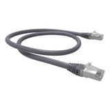 Patch Cord Gigalan Cat6a 3,0m Blindado Cinza Furukawa