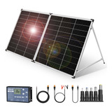 Dokio Maleta Solar De 200 W, Portatil, Plegable, Panel Solar