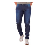 Calça Jeans Masculina Tendência Super Skinny Premium  Escura