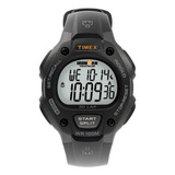 Reloj Timex Ironman Classic 30 38 Mm Para Hombre Negro/gris/