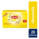 Infusión Hierbas Lipton Manzanilla 20 Bolsitas