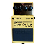 Pedal Boss Bass Overdrive Para Bajo Odb-3