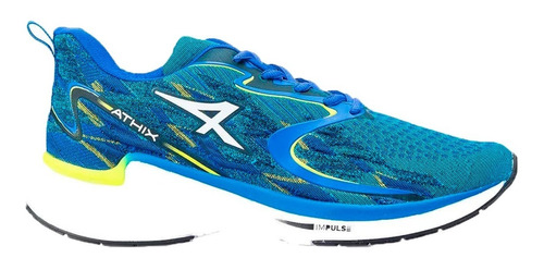 Zapatillas Athix Running Mujer Fluxo Azul V Citrico Cli