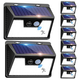 Sensor De Movimiento De Luces Al Aire Libre Solar 140 Led/8